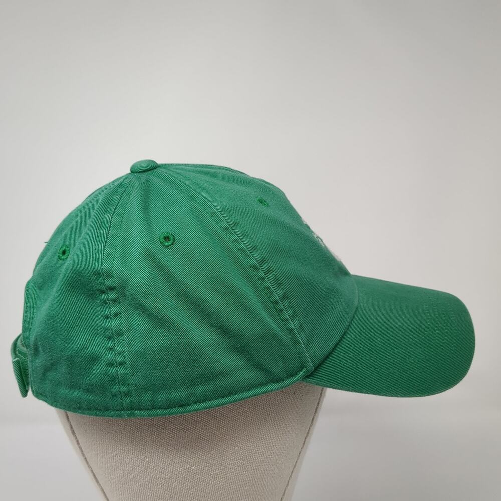 St. Patrick's Day Strapback Hat Solid Green Xl Em… - image 5